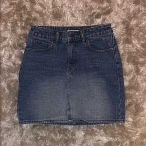 Billabong jean skirt
